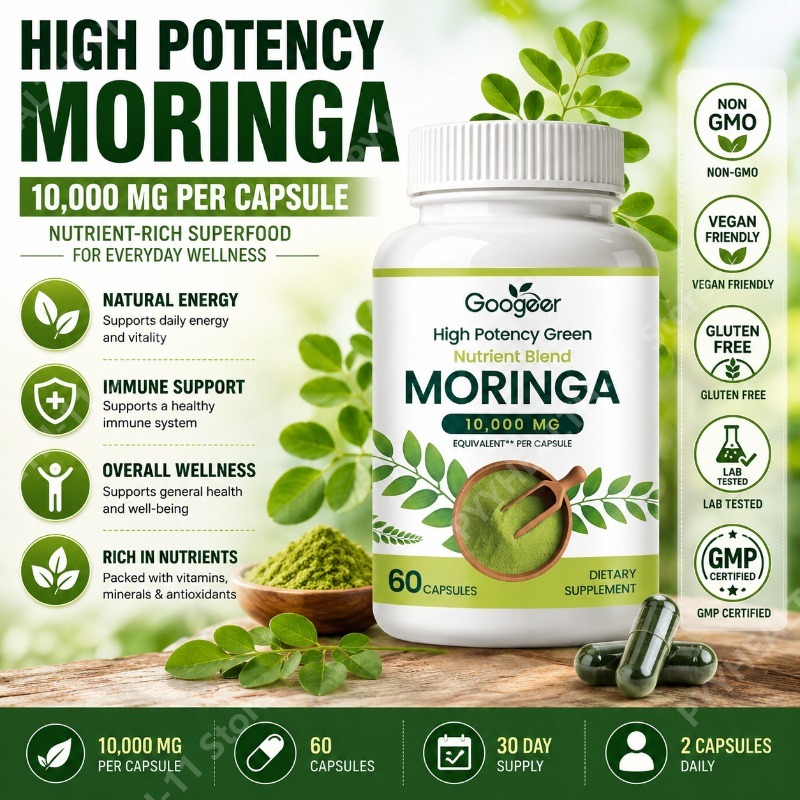 Herbal Wellness Formula - Complément Premium Moringa avec Extrait Naturel