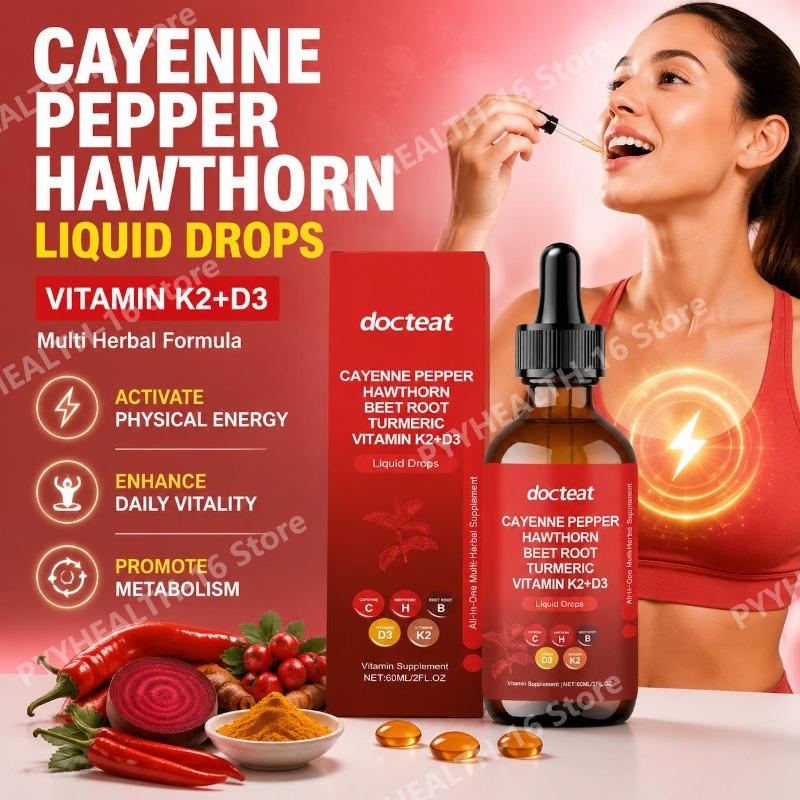 Herbal Wellness Formula - Docteat Vitamine K2+D3 Gouttes Liquides avec