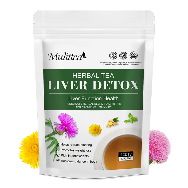 Thé détox du foie Mulittea ave - Dandelion Detox Tea avis et prix