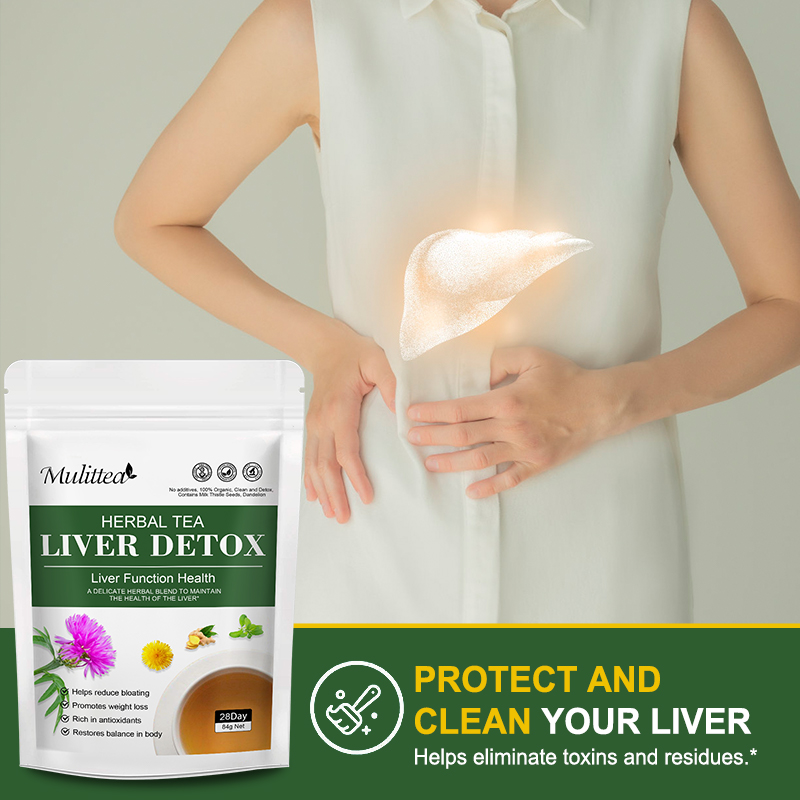 Thé détox du foie Mulittea ave - Dandelion Detox Tea avis et prix