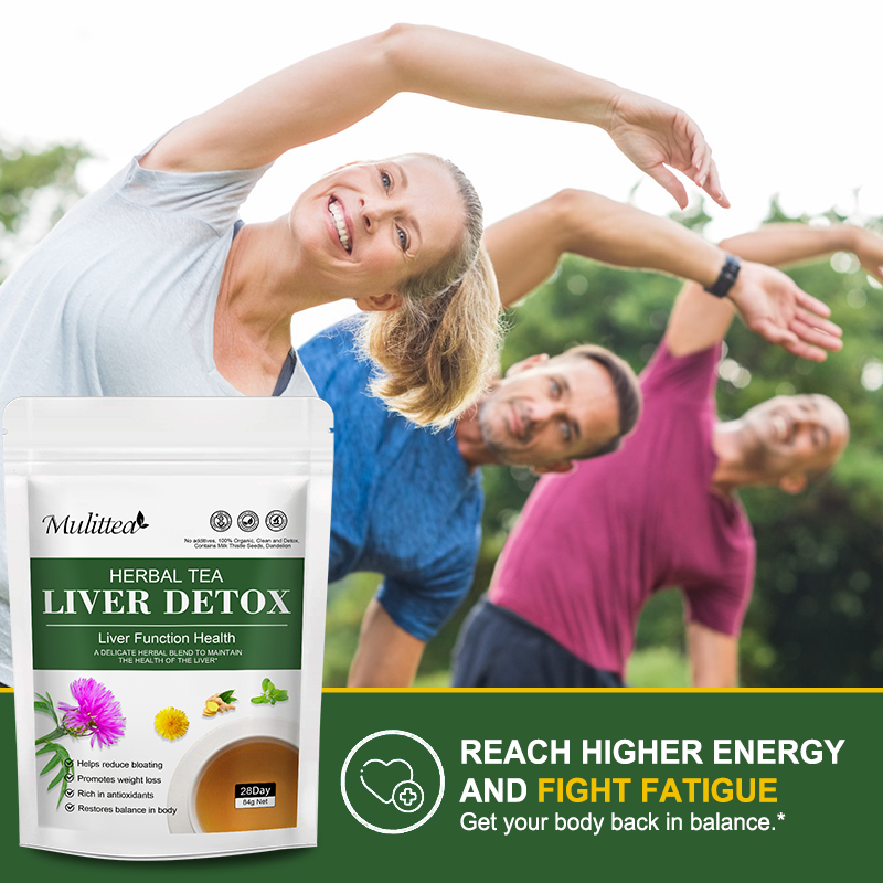 Thé détox du foie Mulittea ave - Dandelion Detox Tea avis et prix
