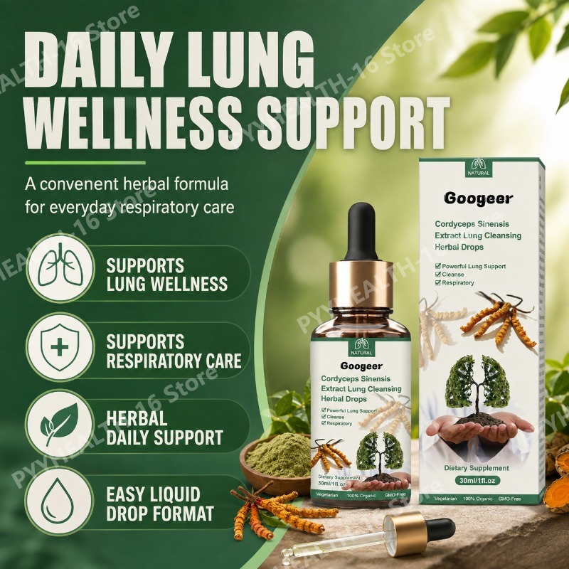 Gouttes Herbales de Cordyceps  - Herbal Wellness Formula avis et prix