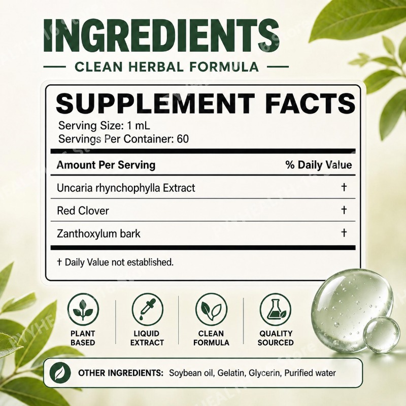 Gouttes à base de plantes pour - Herbal Wellness Formula avis et prix