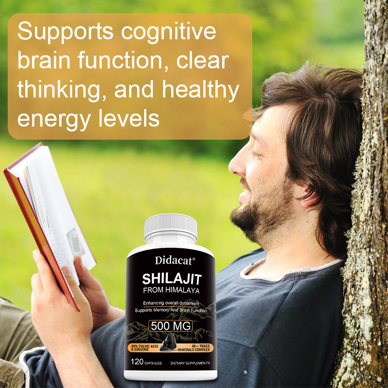 Capsules de Shilajit et de Gin - Herbal Wellness Formula avis et prix