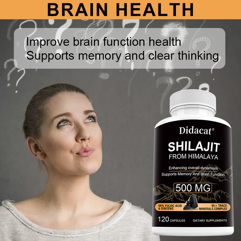 Capsules de Shilajit et de Gin - Herbal Wellness Formula avis et prix