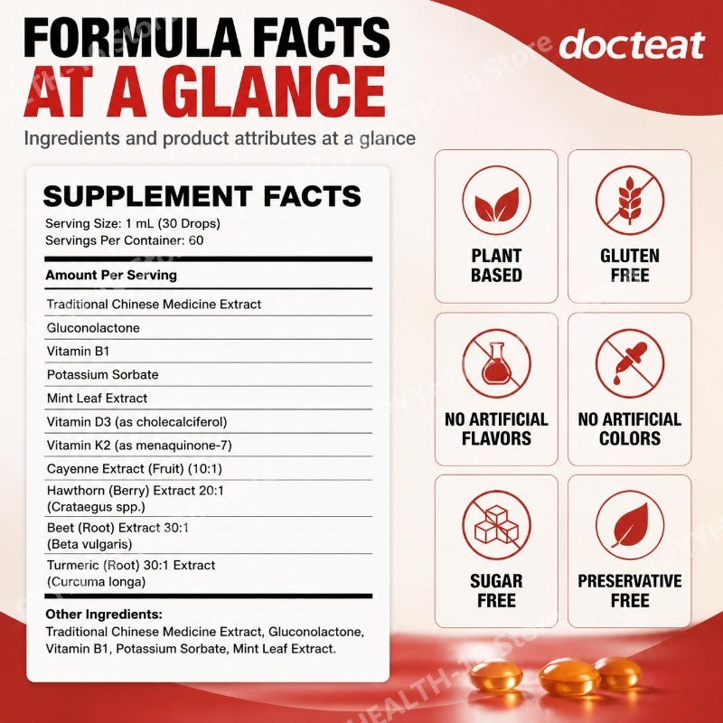 Docteat Vitamine K2+D3 Gouttes - Herbal Wellness Formula avis et prix