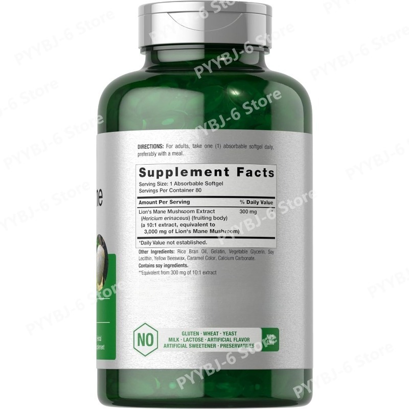 Extrait de champignon Lion's M - Herbal Wellness Formula avis et prix